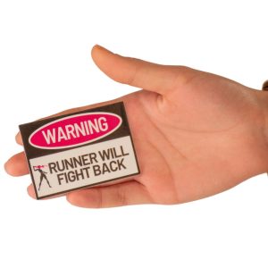 Runner Will Fight Back Sticker